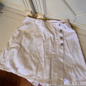 Vintage white skort